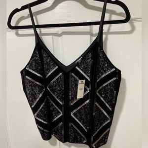 Express Sequin top